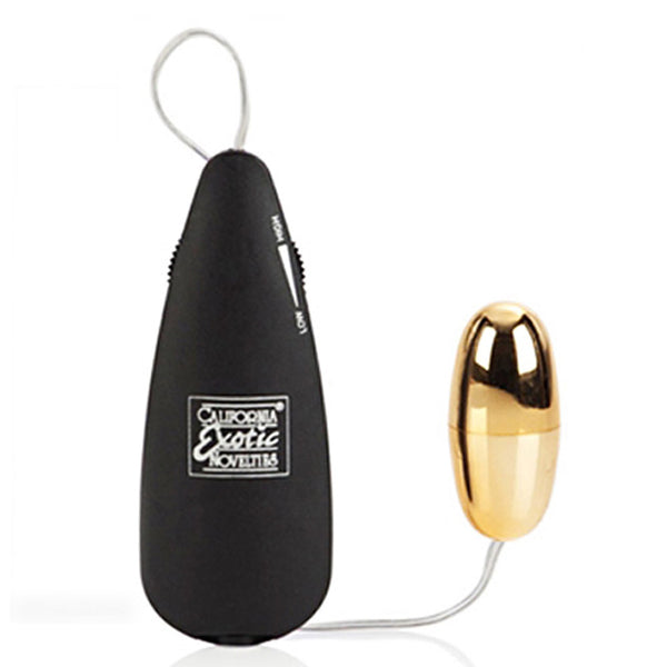 California Exotic Golden Bullet Vibrating Egg