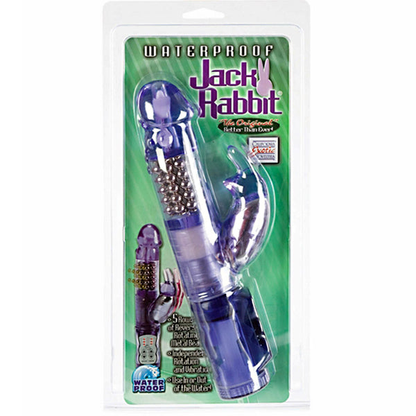 California Exotic Waterproof Jack Rabbit - Purple