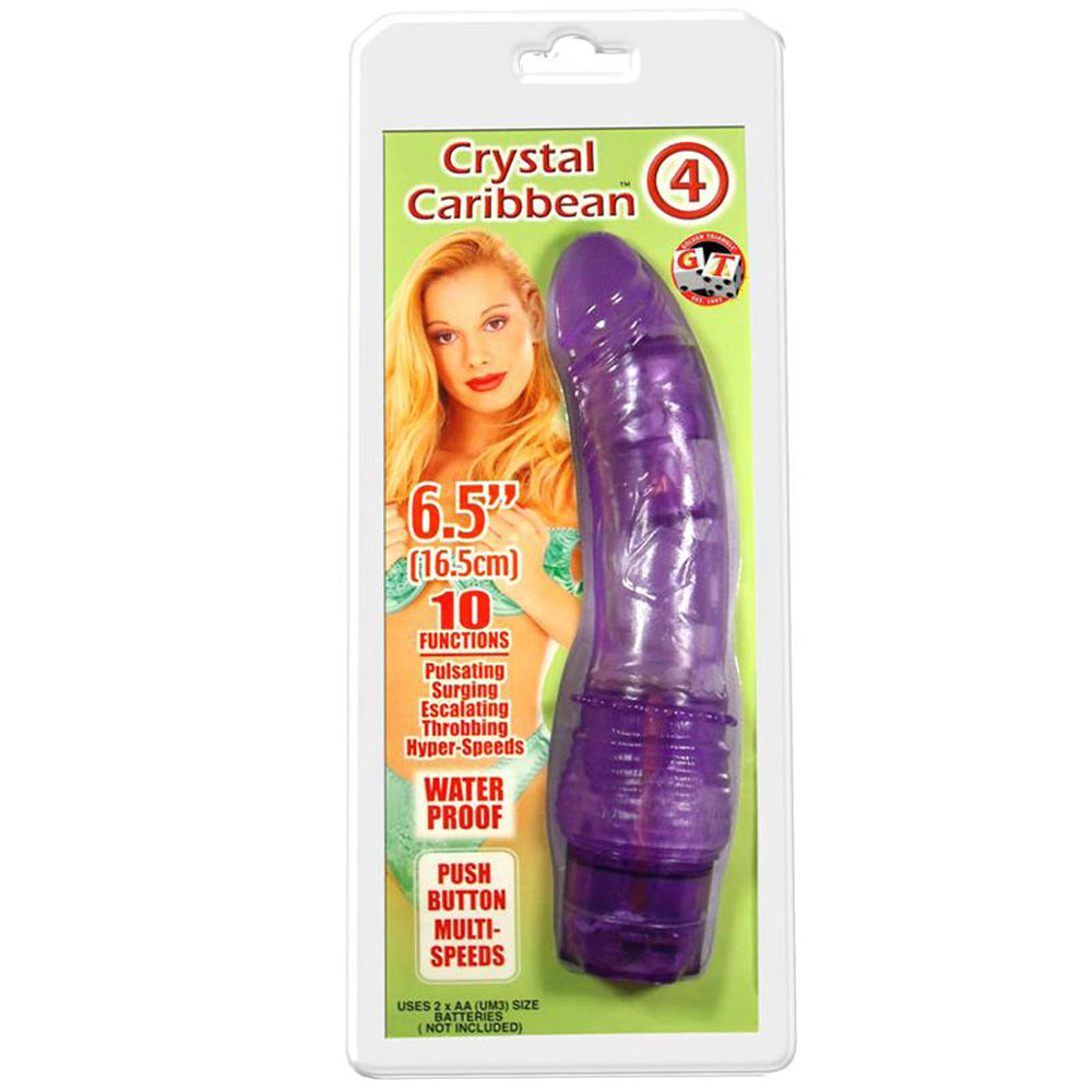 Water Proof Crystal Caribbean #4 10x Purple