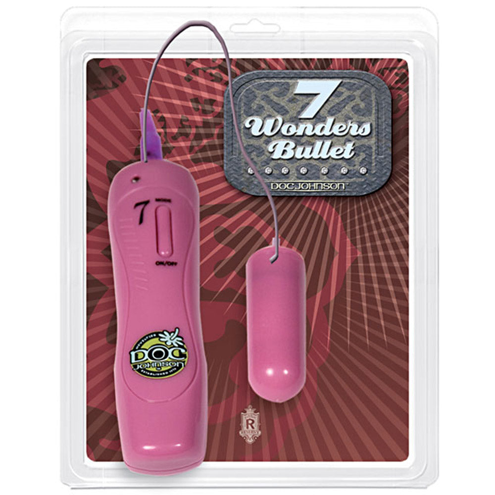 Doc Johnson DJ Reserve 7 Wonders Bullet (Purple)