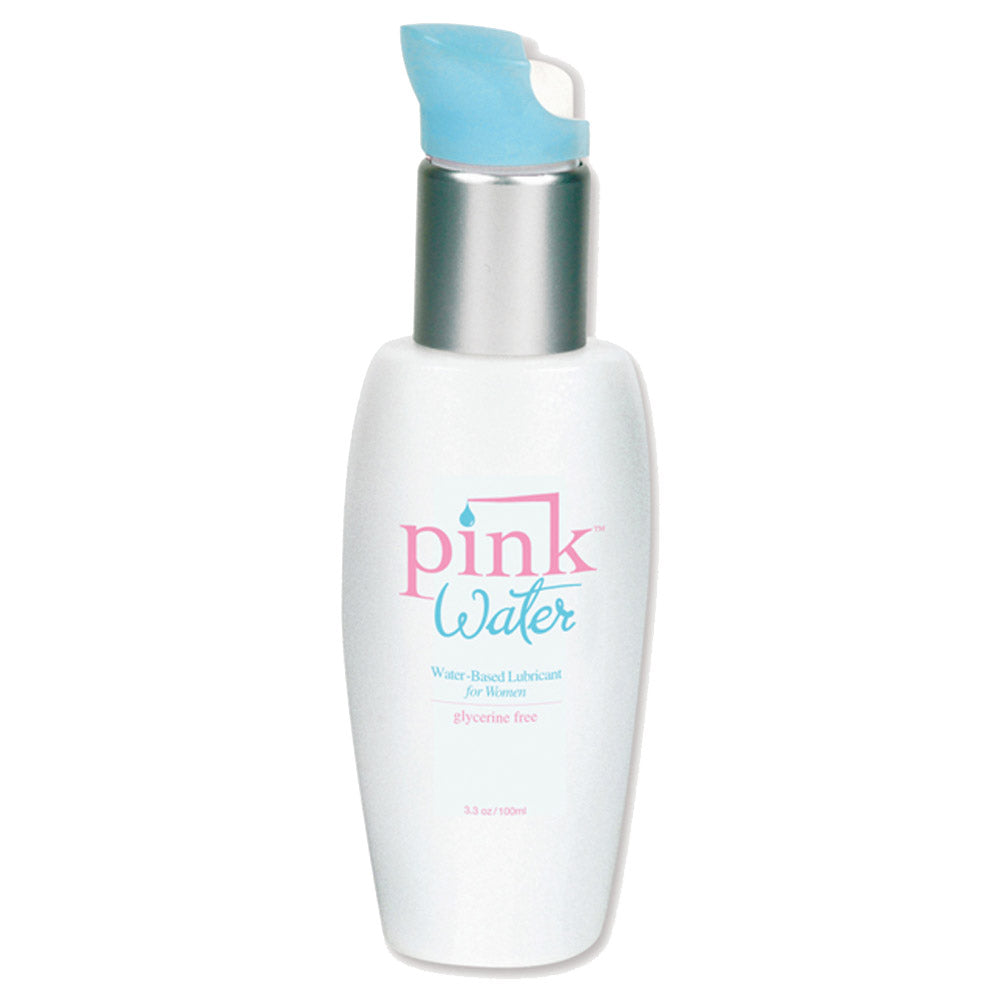 Pink Water Based Lubricant 3.3oz. Plastic Bottle
