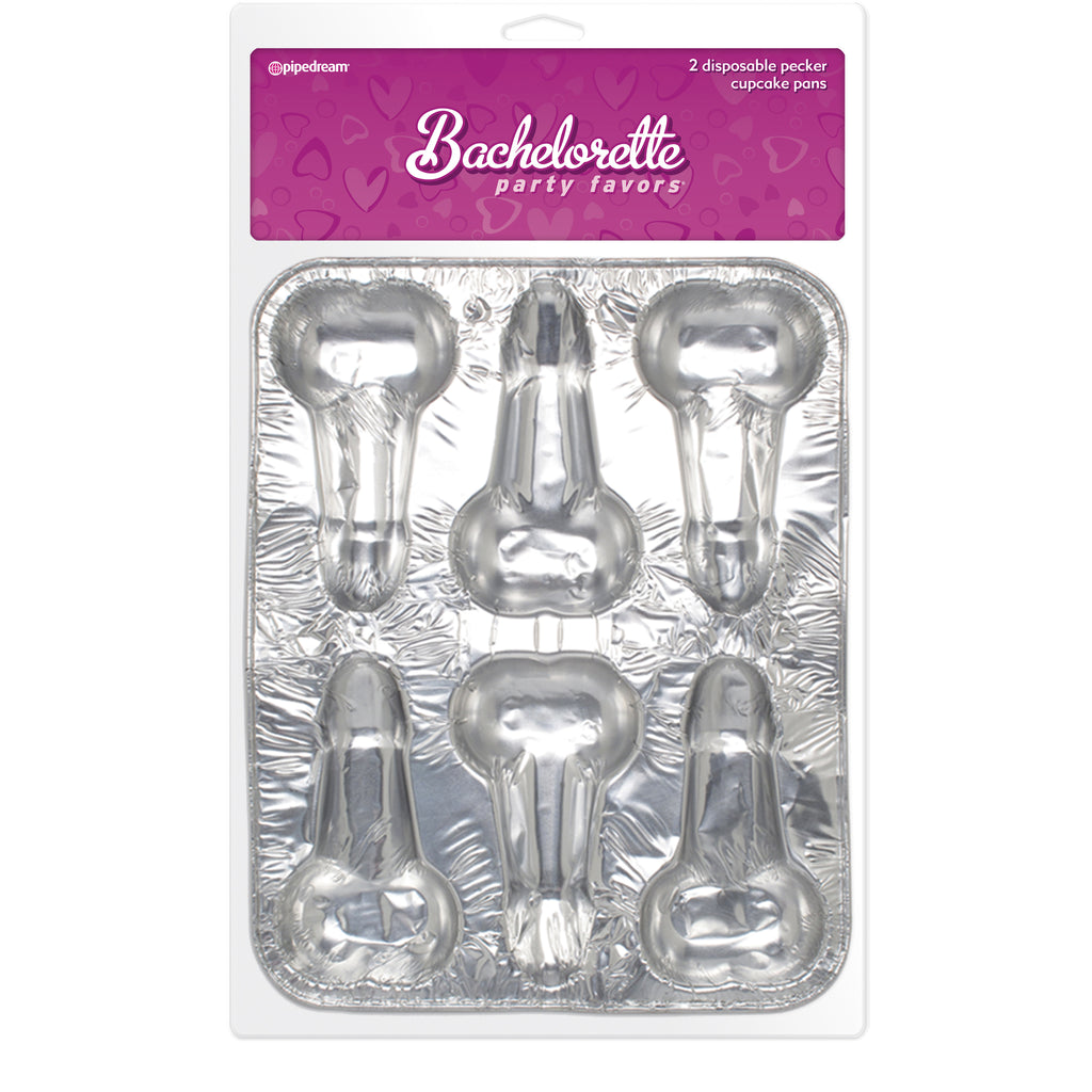 Pipe Dreams Bachelorette Party Favors Disposable Pecker Cake Pans