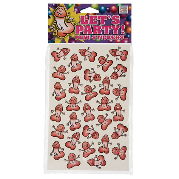 California Exotic Let's Party! Peni-Stickers