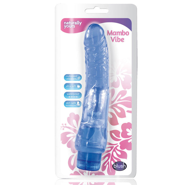 Blush Mambo Vibrating Dong (Blue)