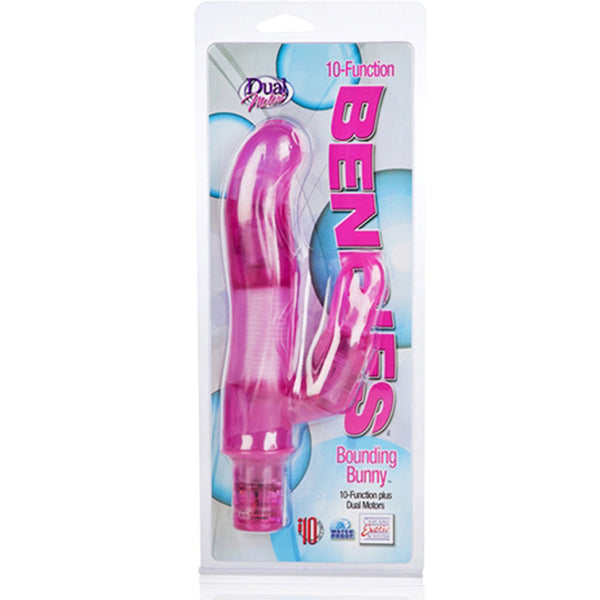 California Exotic 10-Function Bendies Bounding Bunny - Pink