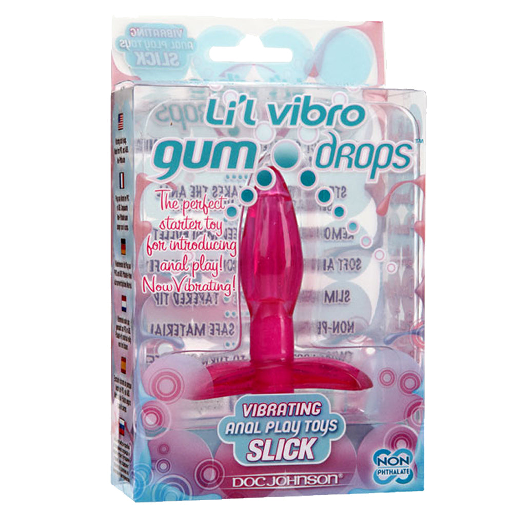 Doc Johnson Lil Vibro Gum Drops Slick Bubble Gum