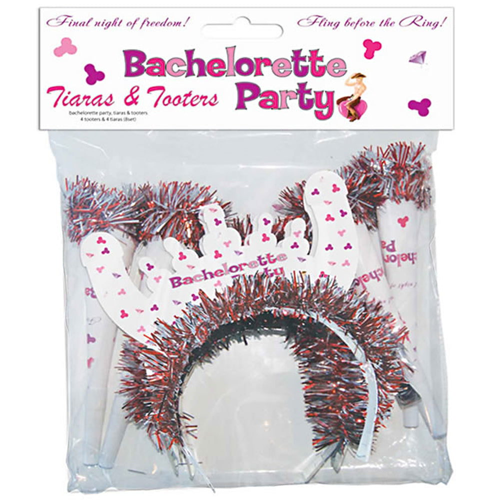 Bachelorette Tiaras and Tooters Set (8)