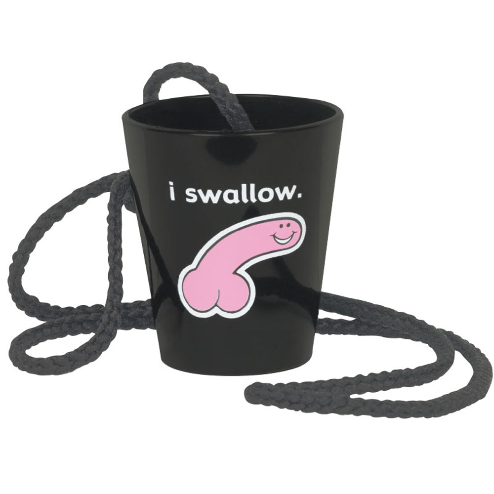 I Swallow Hanging Shot Glass