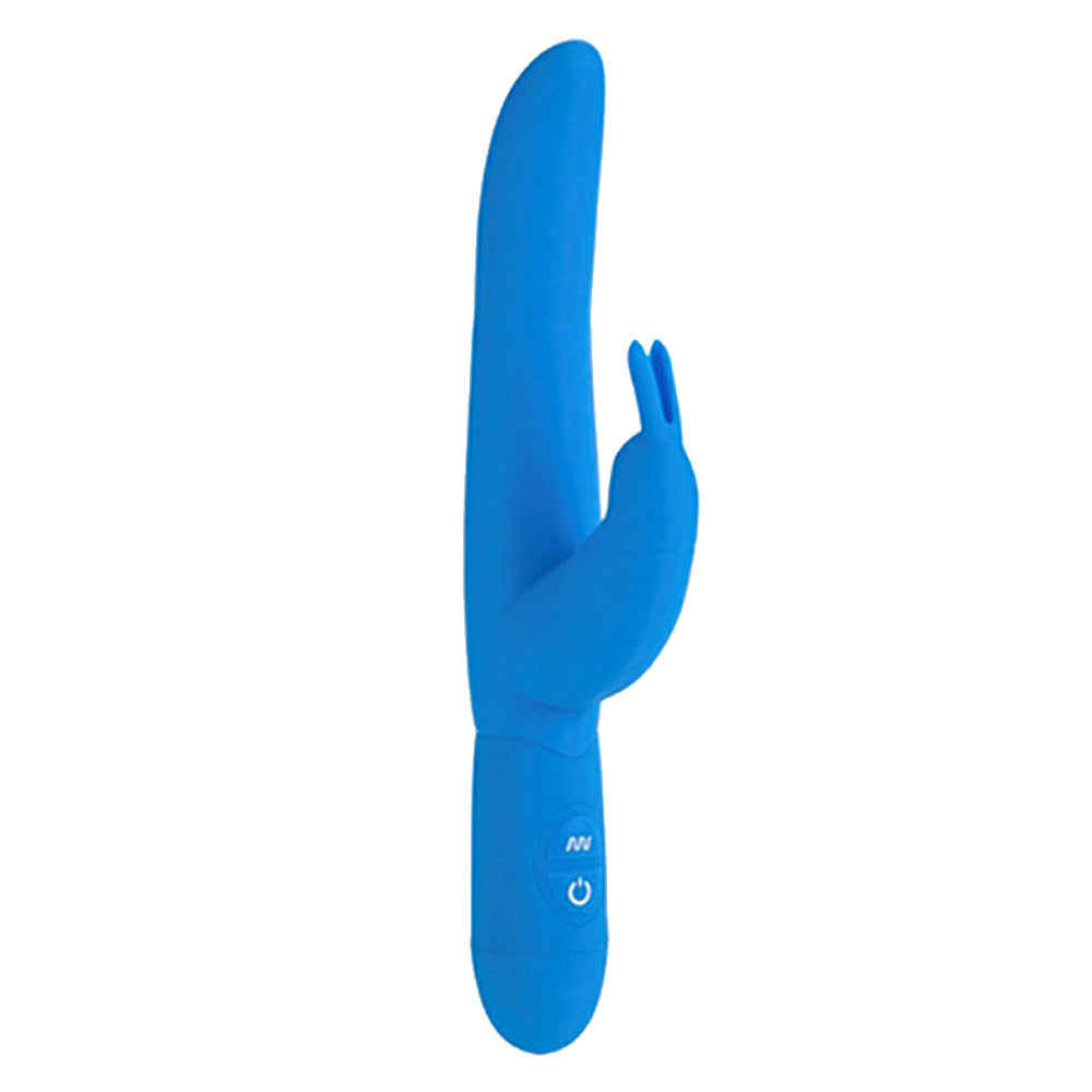 California Exotic Posh 10-Function Silicone Bounding Bunny - Blue