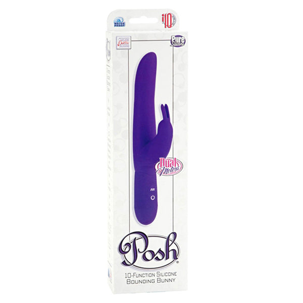 California Exotic Posh 10-Function Silicone Bounding Bunny - Purple