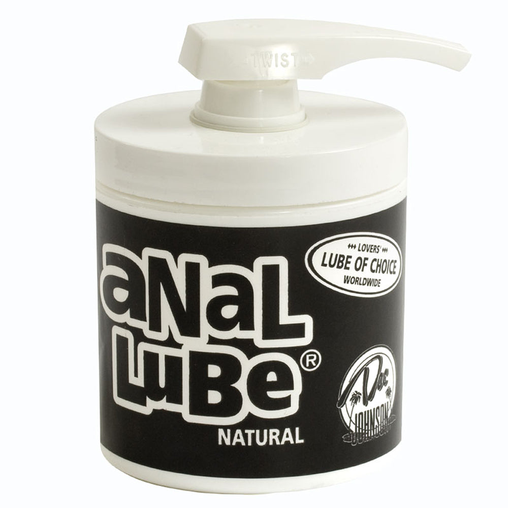 Doc Johnson Anal Lube 4.5oz. Pump (Natural)