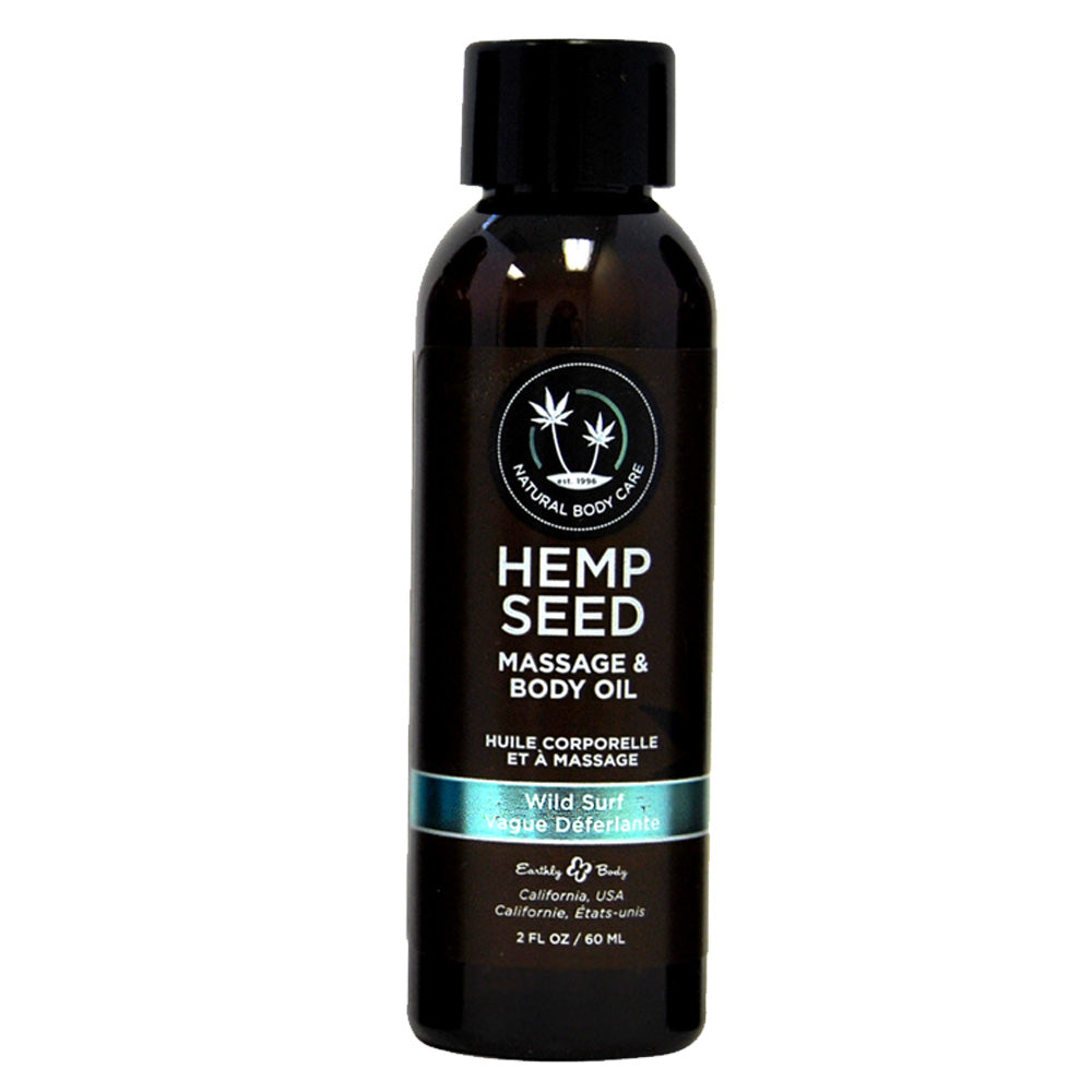 Earthly Body Massage Oil Wild Surf 2oz