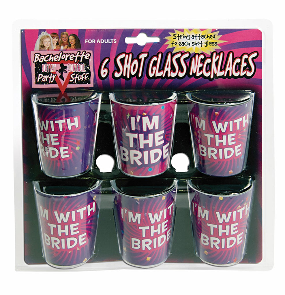 Bachelorette Shot Glass Necklace (6/Set)