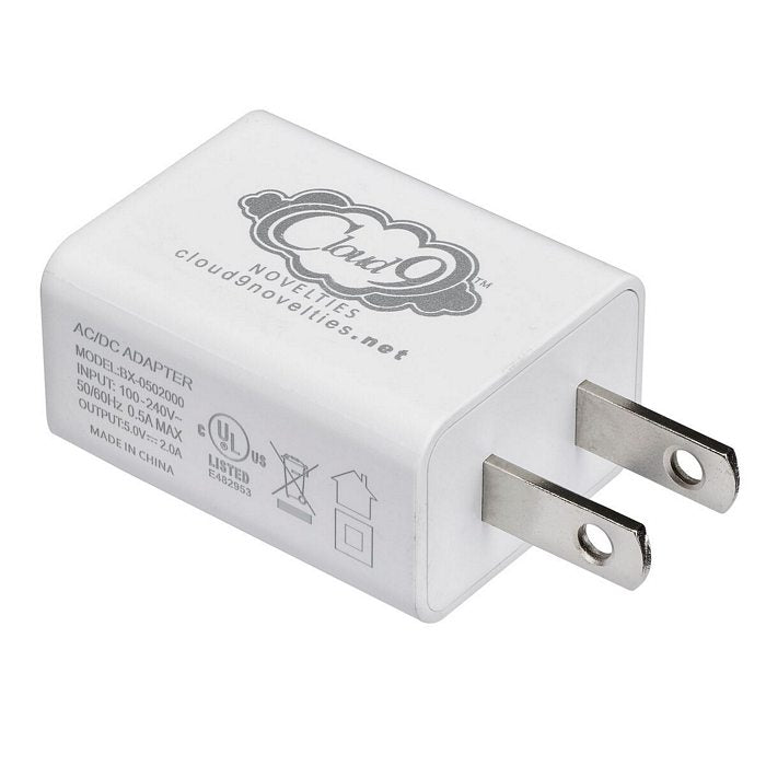 Cloud 9 - Usb 1 Port Adapter Charger For Vibrators