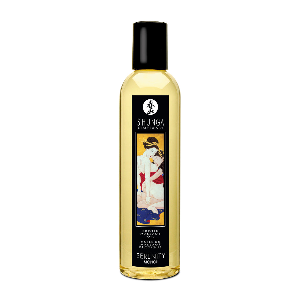 Erotic Massage Oil - Serenity - Monoi - 8.4 Fl. Oz.