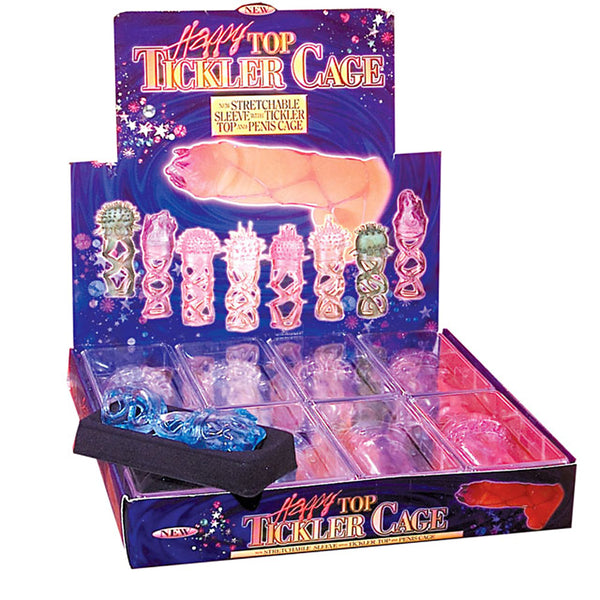 PipeDream Happy Top Tickler Cage (Display of 8)