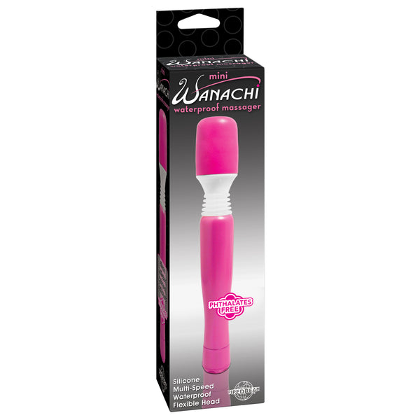 PipeDream Mini Wanachi Waterproof Massager Pink