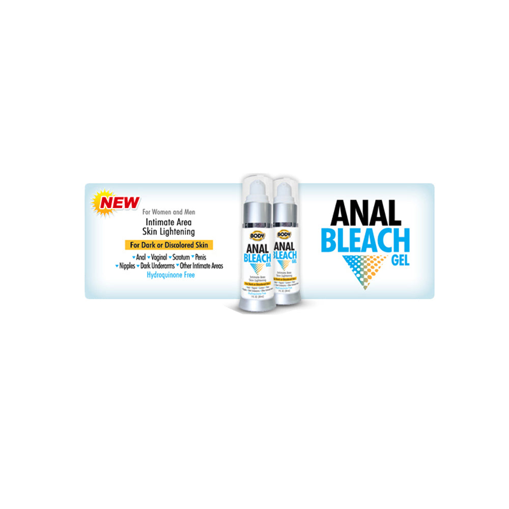 Body Action Anal Bleach Gel 1oz - (PACK OF 2)
