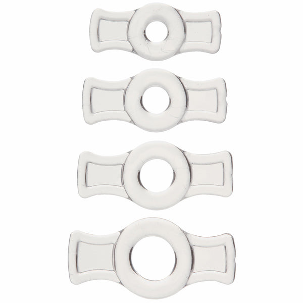 Titanmen Tools Cock Ring Set - Clear