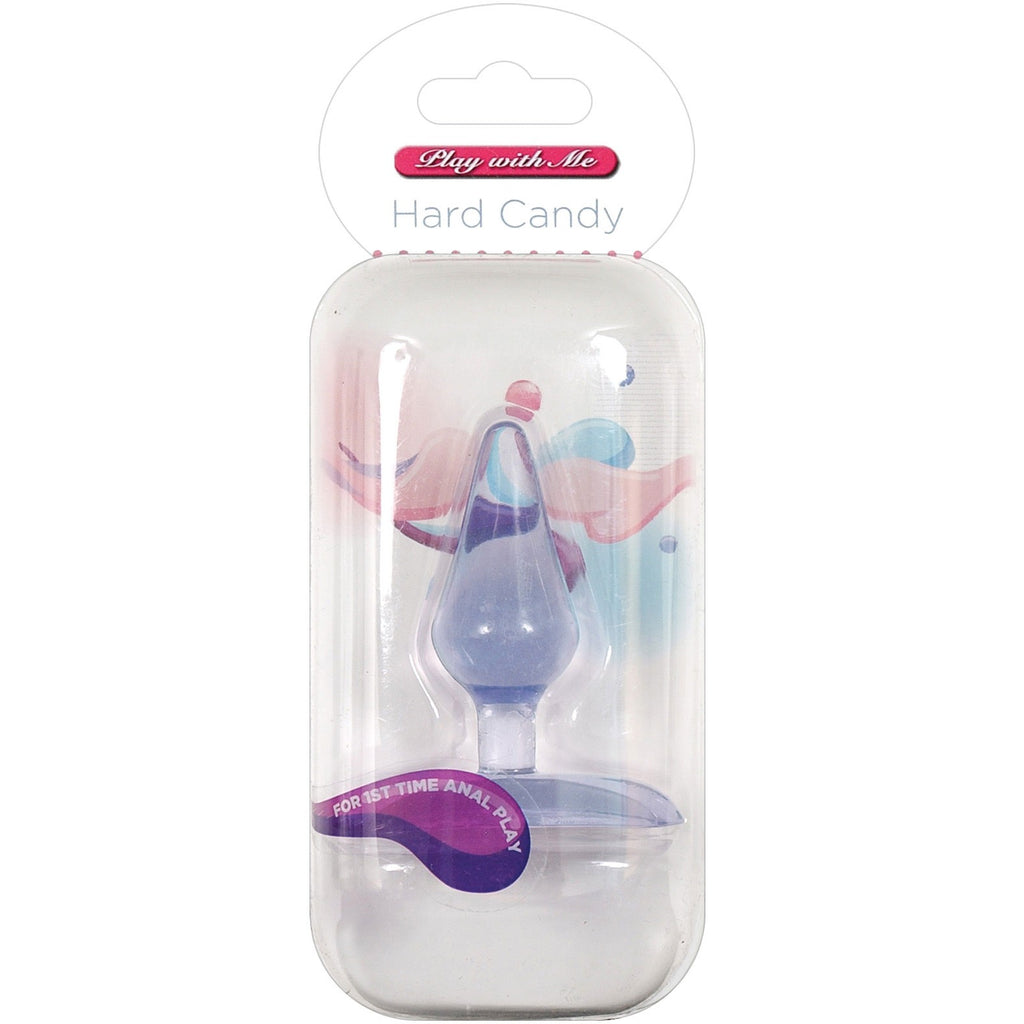 Blush Play With Me Hard Candy Anal Toy - Blue