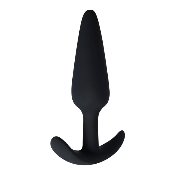 Adam & Eve's Rechargeable Vibrating Anal Plug - Black