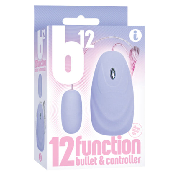 B12 12 Function Bullet & Controller - Baby Blue
