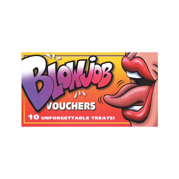 Blowjob Vouchers  - Book of 10