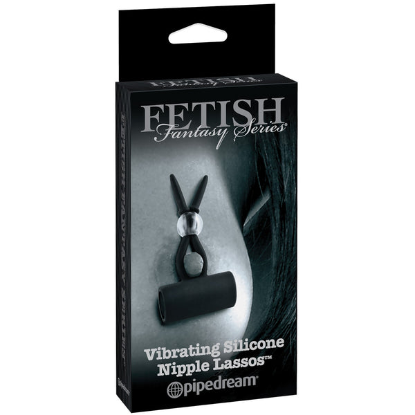 Fetish Fantasy Limited Edition Vibrating Silicone Nipple Lassos