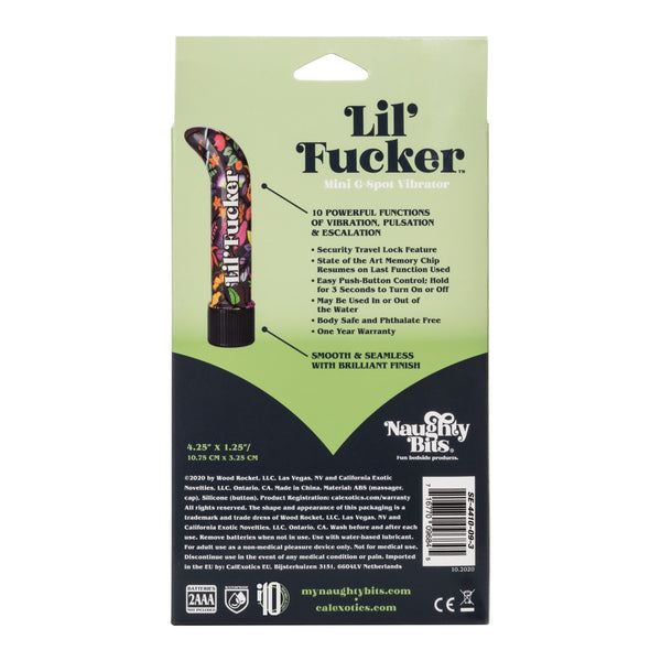 Naughty Bits Lil' Fucker Mini G-Spot Vibrator