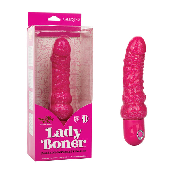 Naughty Bits Lady Boner Bendable Personal  Vibrator