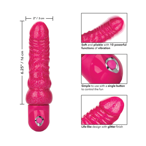 Naughty Bits Lady Boner Bendable Personal  Vibrator
