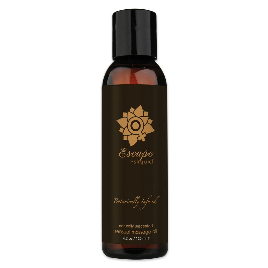 Sliquid Organics Massage Oil - 4.2 oz Escape