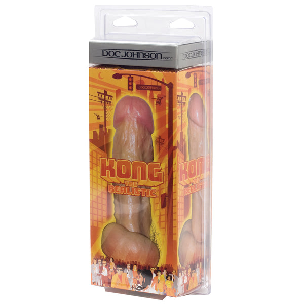 Kong - Realistic Vibrating White