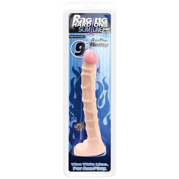 Raging Hard Ons Slimline 9 inch Ballsy - Flesh