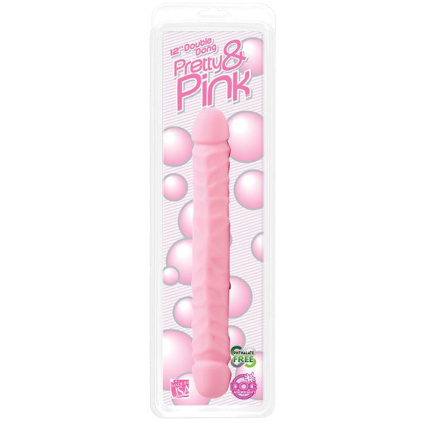 Pretty & Pink 12 inch Double Dong