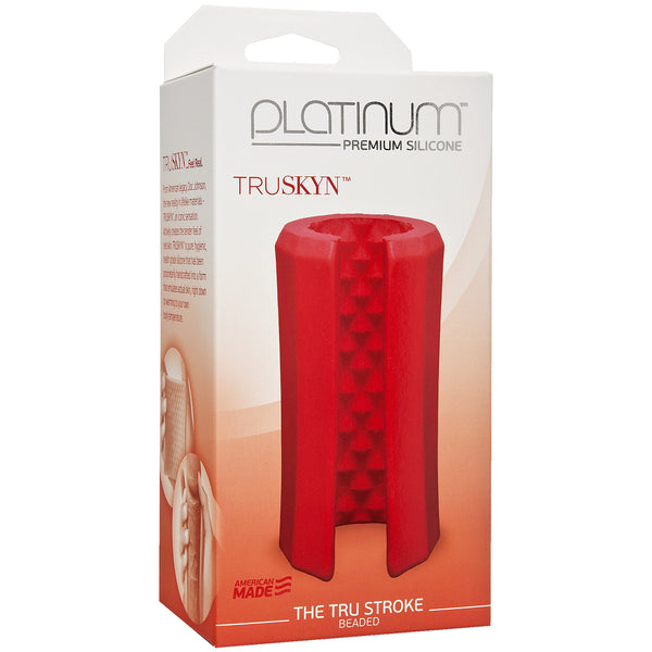 Platinum - The Tru Stroke - Beaded Red