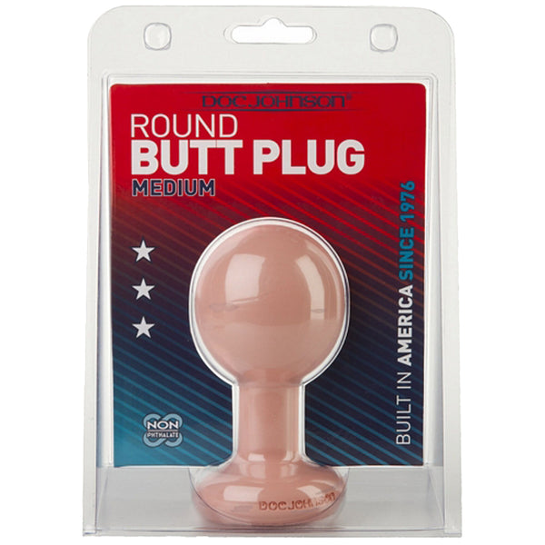 Round Butt Plug - Medium