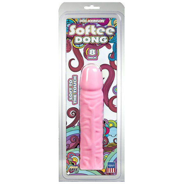 Mr. Softee 8 inch Pastels Dong - Cotton Candy Pink Dong