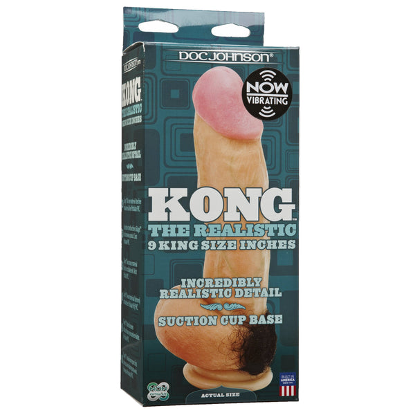 Kong - Realistic Vibrating White