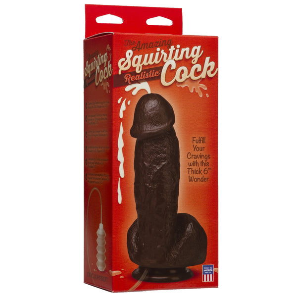 Amazing Squirting Realistic Cock Black