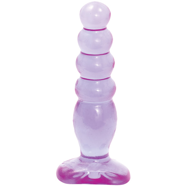 Crystal Jellies 5 inch Anal Delight - Purple