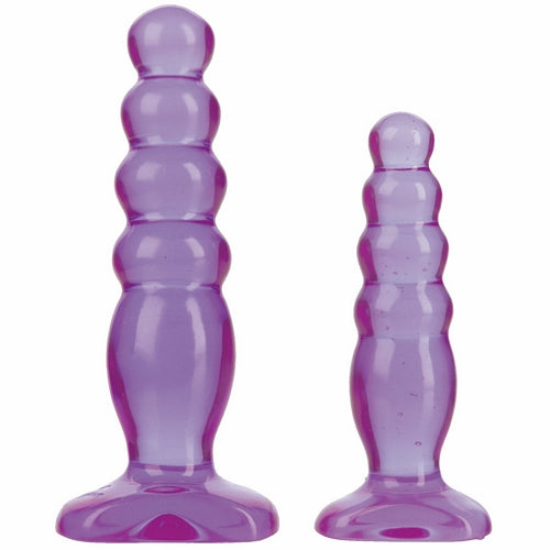 Crystal Jellies Anal Delight Trainer Kit - Purple