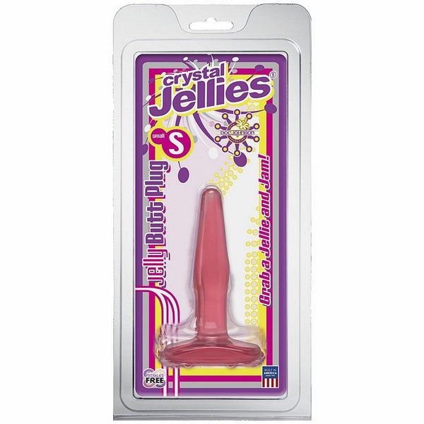Crystal Jellies Butt Plug - Small Pink
