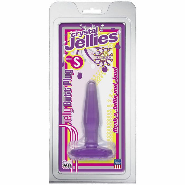 Crystal Jellies Butt Plug Purple Small
