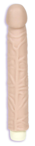 Quivering 10 inch Cock Vibe - White