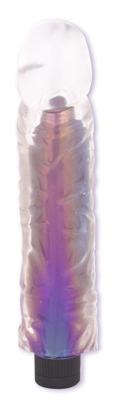 Crystal Jellies Sleeve w/7 inch Iridescent Vibe - Multi Speed