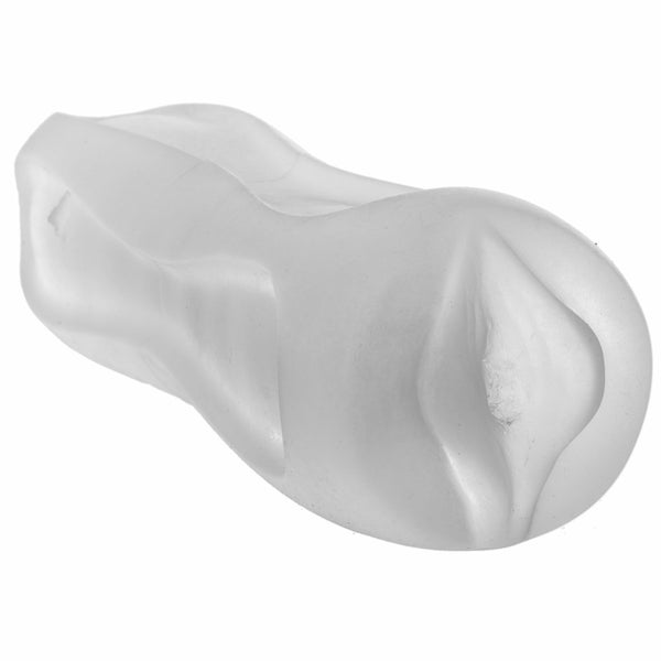 Balls Deep The Baller 9 inch Pussy Stroker - Frost