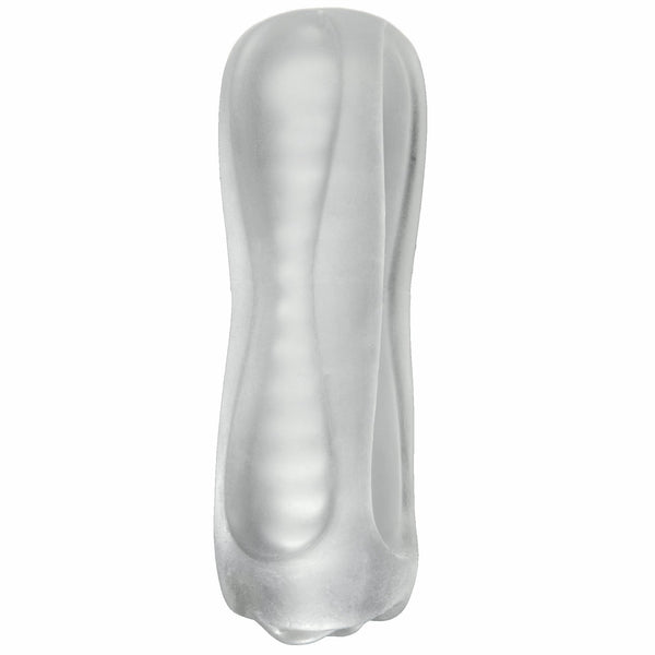 Balls Deep The Baller 9 inch Pussy Stroker - Frost