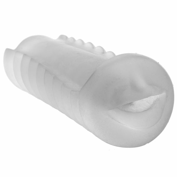 Balls Deep - 9 inch Stroker Mouth Frost