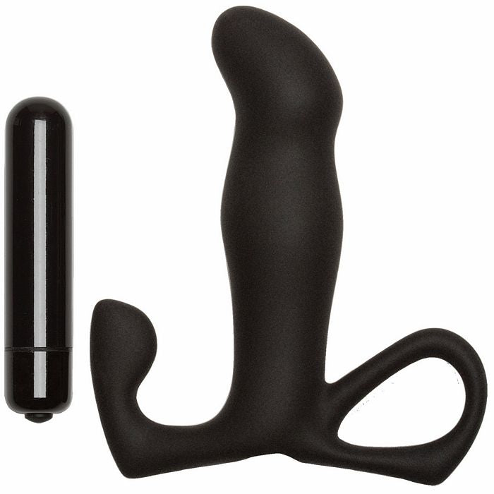 OptiMale Vibrating P-Massager Black